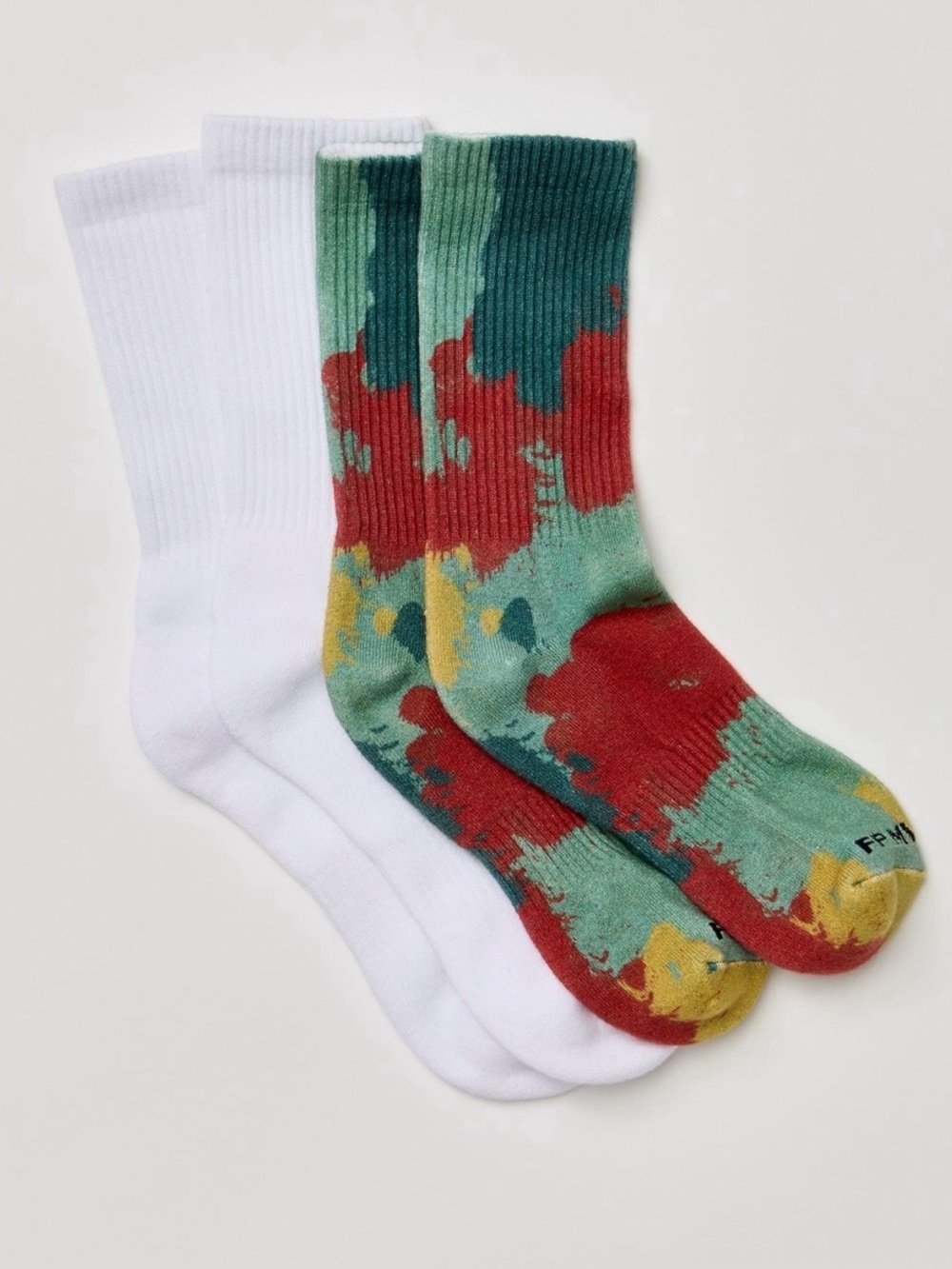 NWT Free People Movement Trail Away Sock Pack in Green Combo